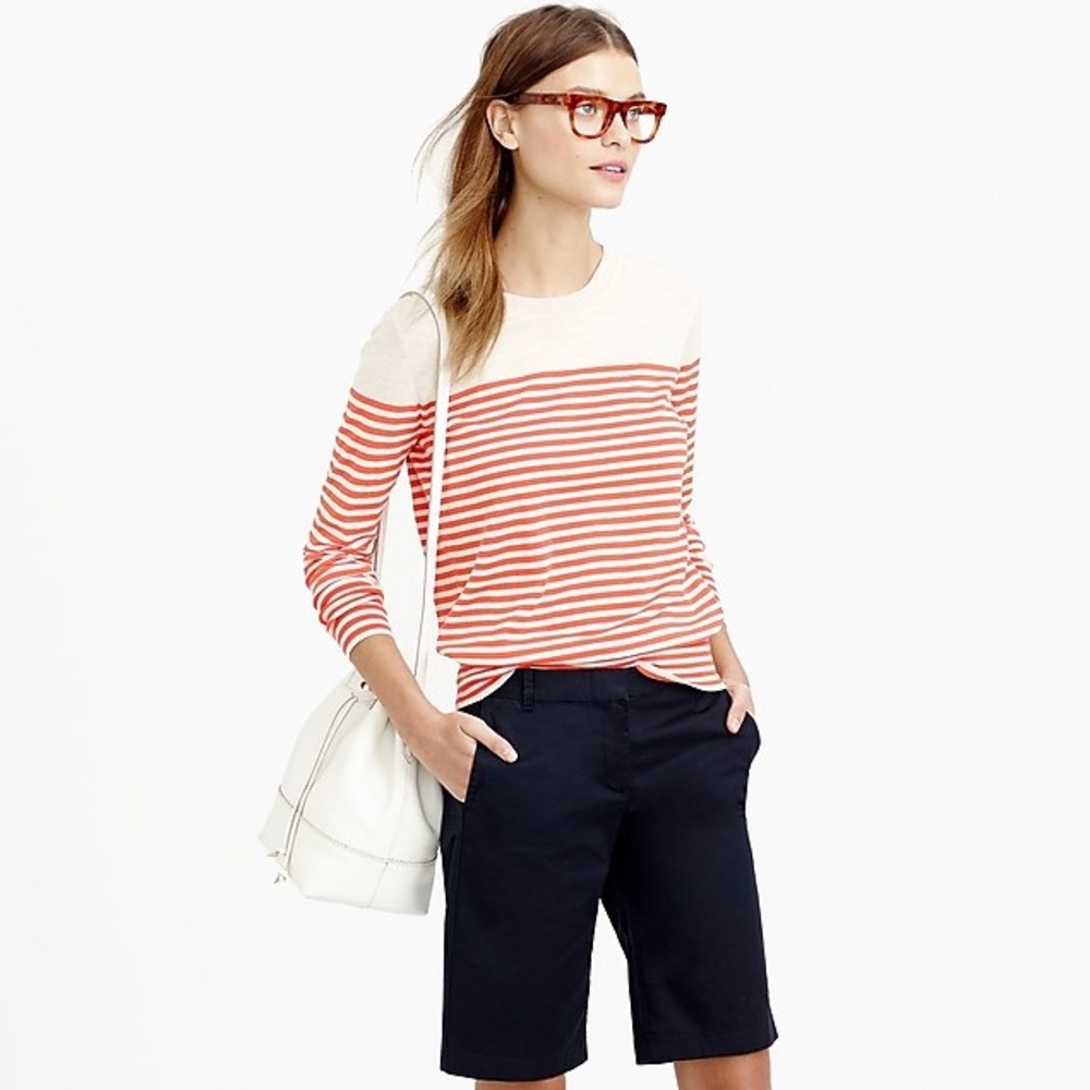 J. Crew Lightweight Bermuda Short in Peacock